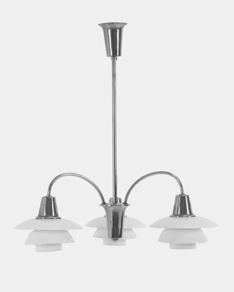 PH Three-armed Cascade Chandelier