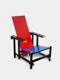 The Red Blue Chair by Gerrit Rietveld